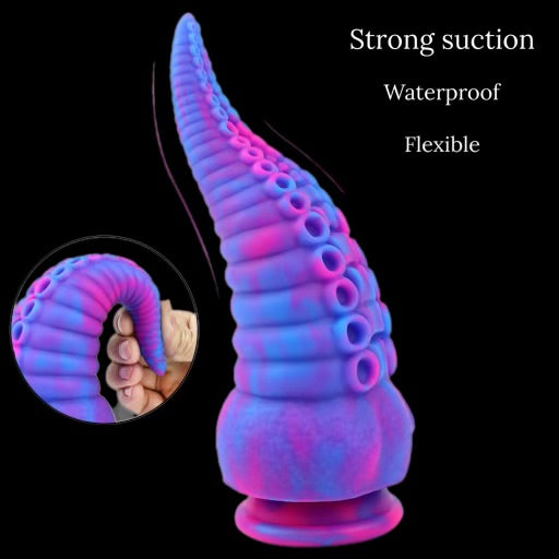 Octo-Pussy Creature Cocks 8” Suction Cup Dildo By 4PLAY69 INC