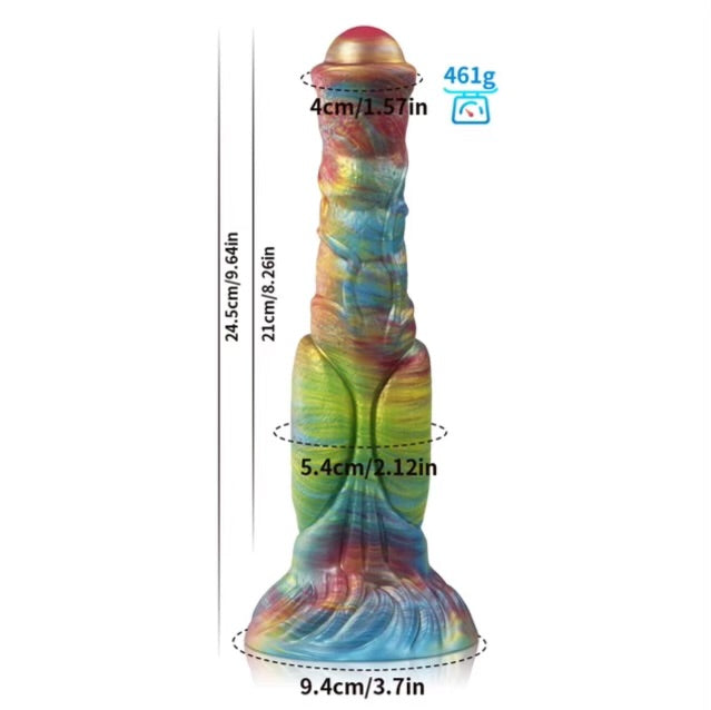 Mustang Creature Cocks Suction Dildo By 4PLAY69 INC