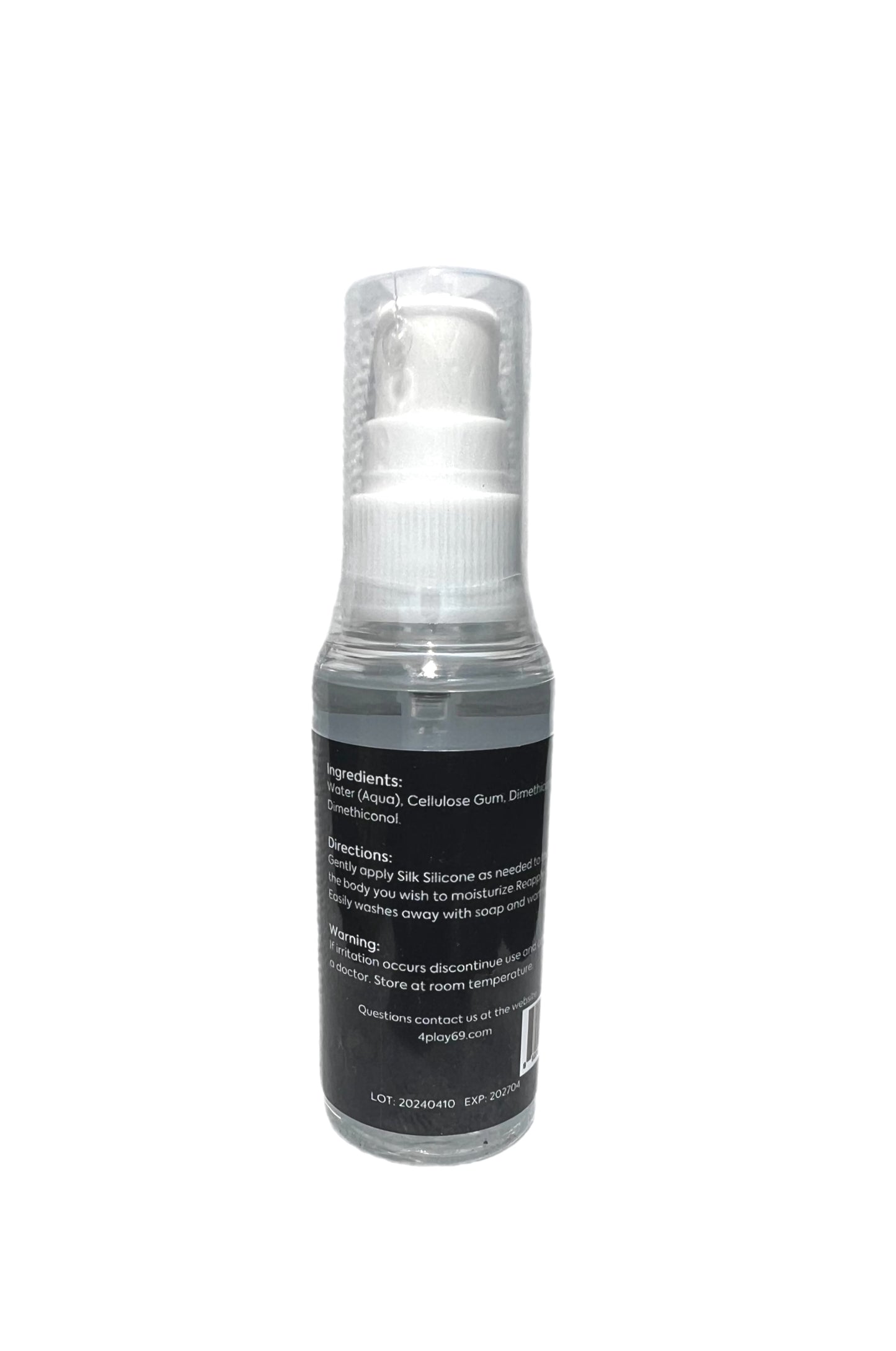 Silk Silicone Personal Lubricant By 4PLAY69 INC