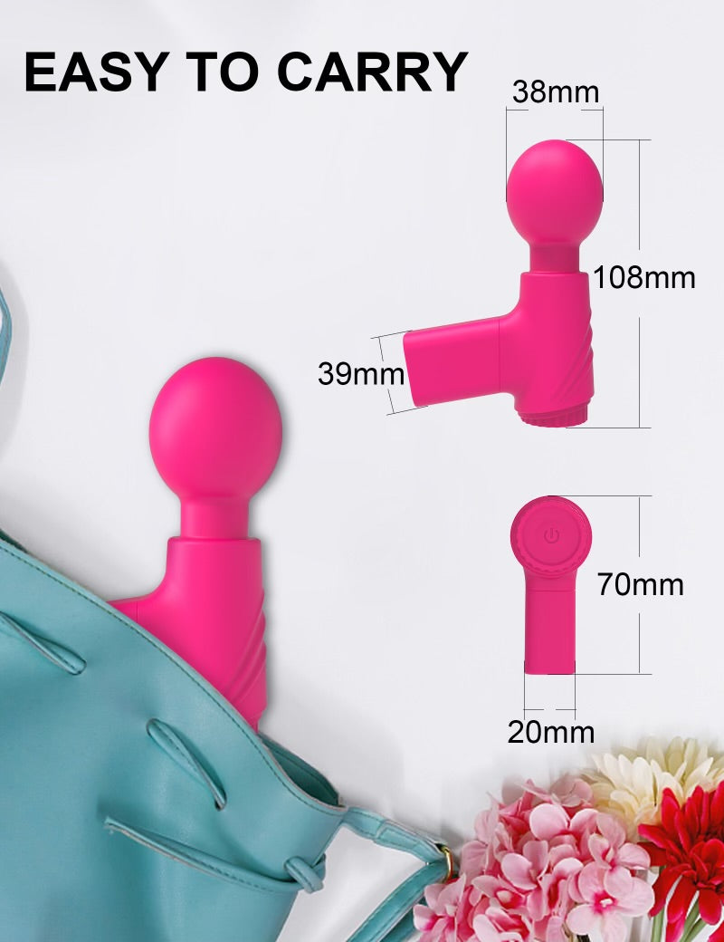 Party Favor Mini Pink Vibrating Gun By 4PLAY69 INC