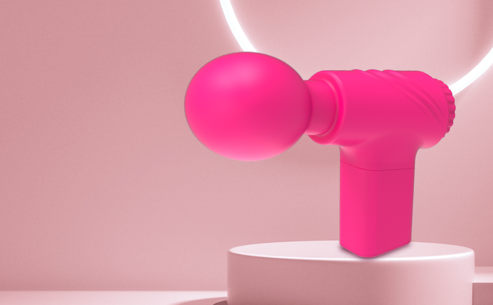 Party Favor Mini Pink Vibrating Gun By 4PLAY69 INC