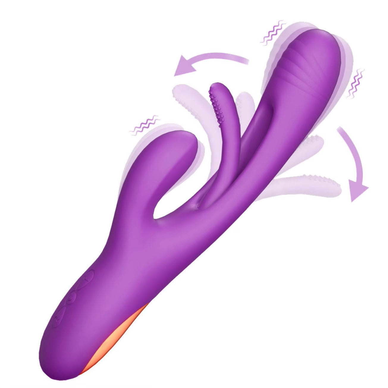 Purple Orgasmic Triple Pleasure By 4PLAY69 INC