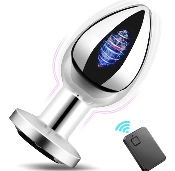 The Endless Tornado Vibrating Butt Plug with Control By 4PLAY69 INC