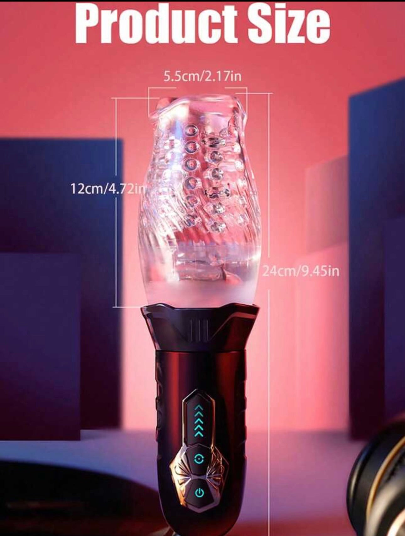 Secret Lover Rotating Vibrating Masturbation Cup By 4PLAY69 INC