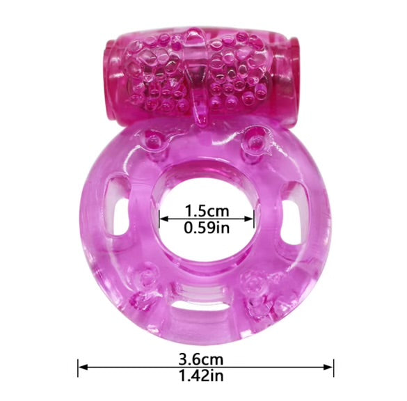 Pink Vibrating Cock Ring By 4PLAY69 INC