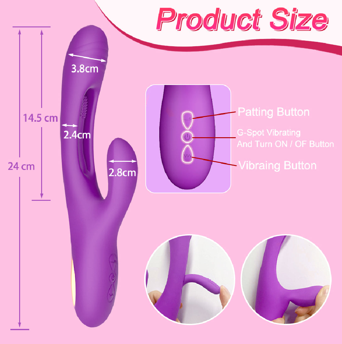 Purple Orgasmic Triple Pleasure By 4PLAY69 INC