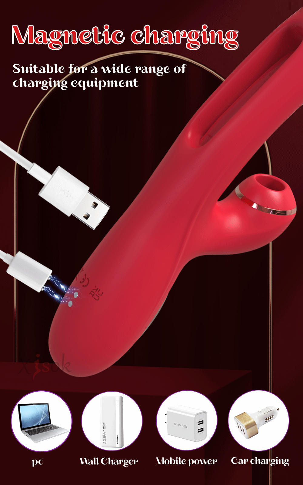 Electric Temptations Triple Pleasure By 4PLAY69 INC