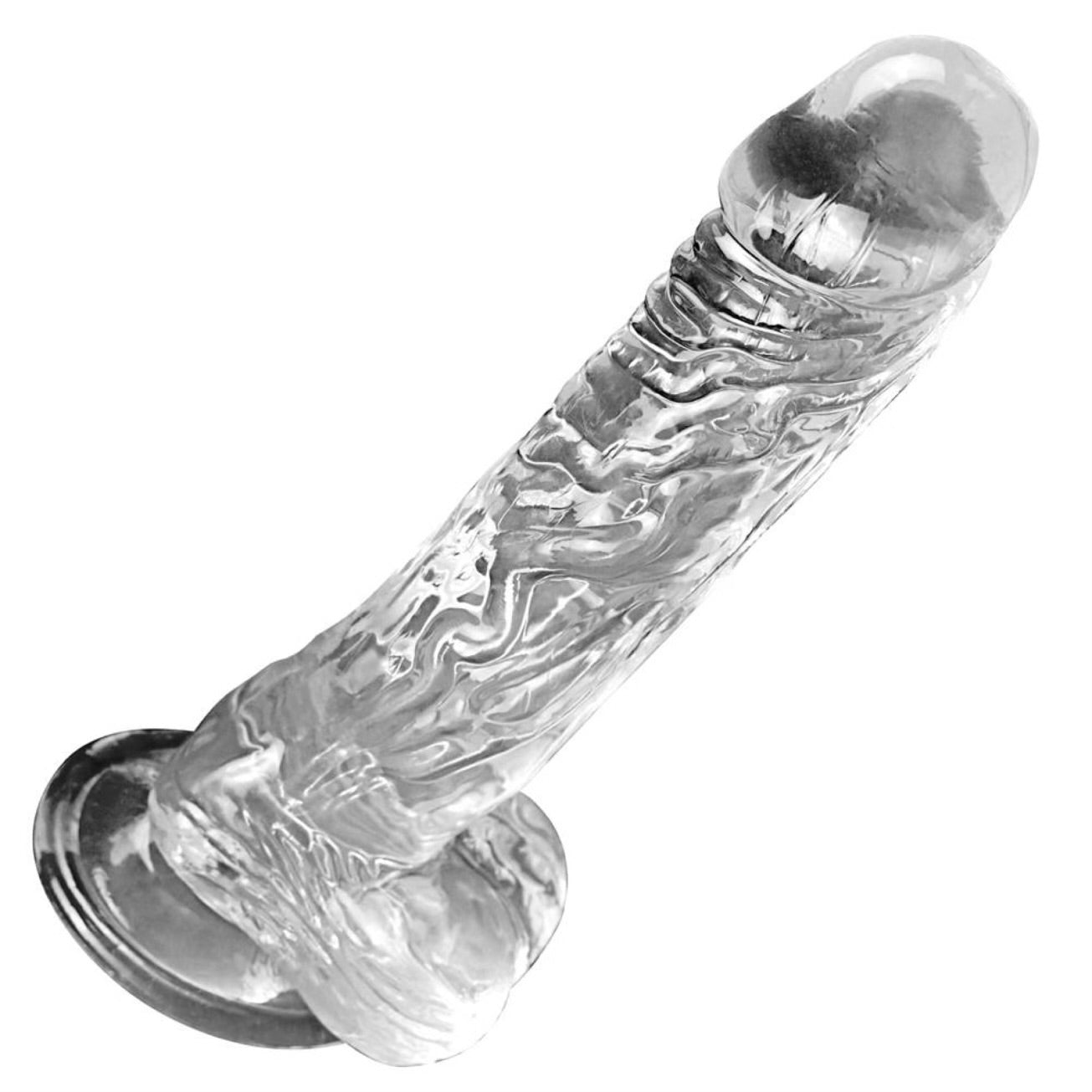 Crystal Ball Clear Suction Dildo 4PLAY69 INC