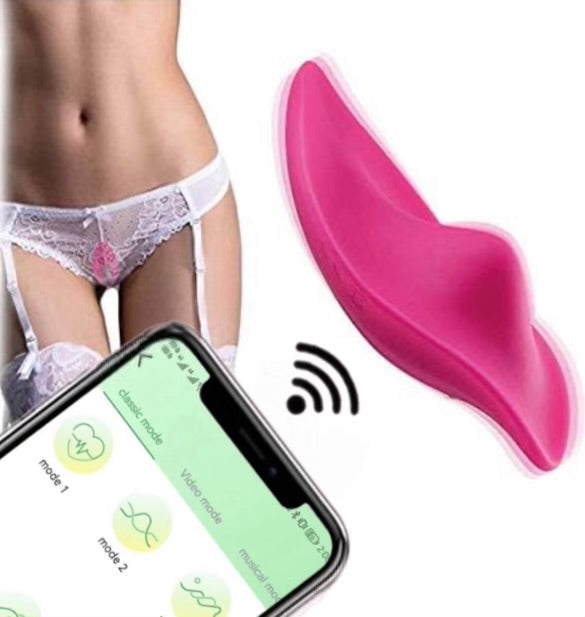 Pleasure Panty APP Control Wearable Vibrator By 4PLAY69 INC