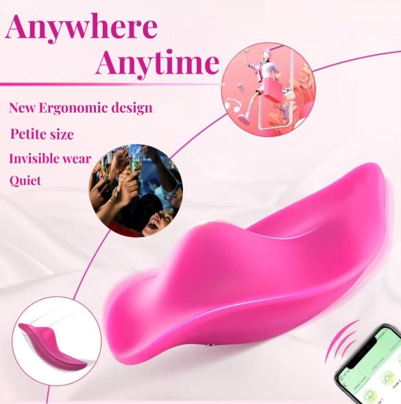 Pleasure Panty APP Control Wearable Vibrator By 4PLAY69 INC