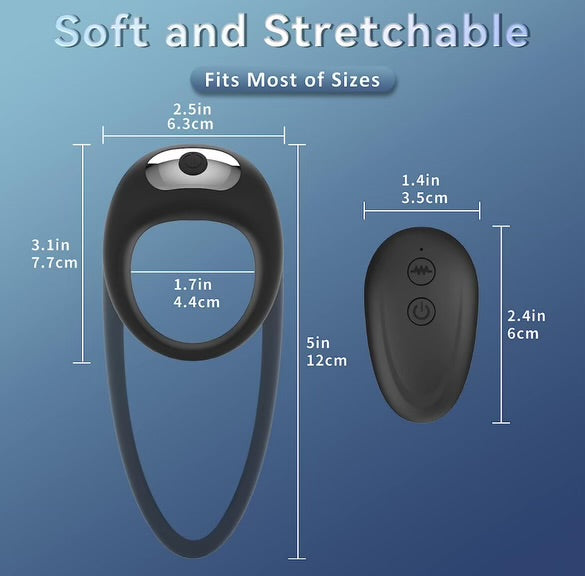 Play Bunny Vibrating Cock Ring With Remote By 4PLAY69 INC