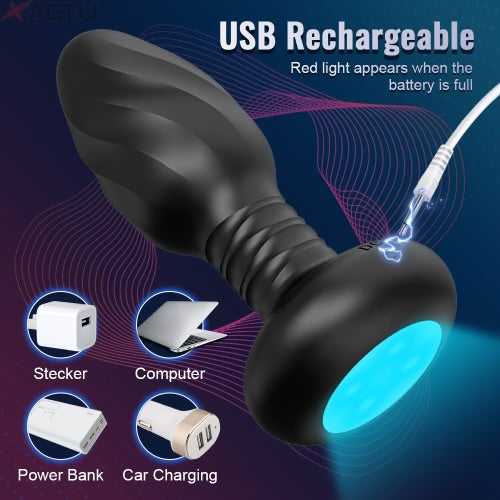 Luminous Symphony LED APP Controlled Anal Plug By 4PLAY69 INC