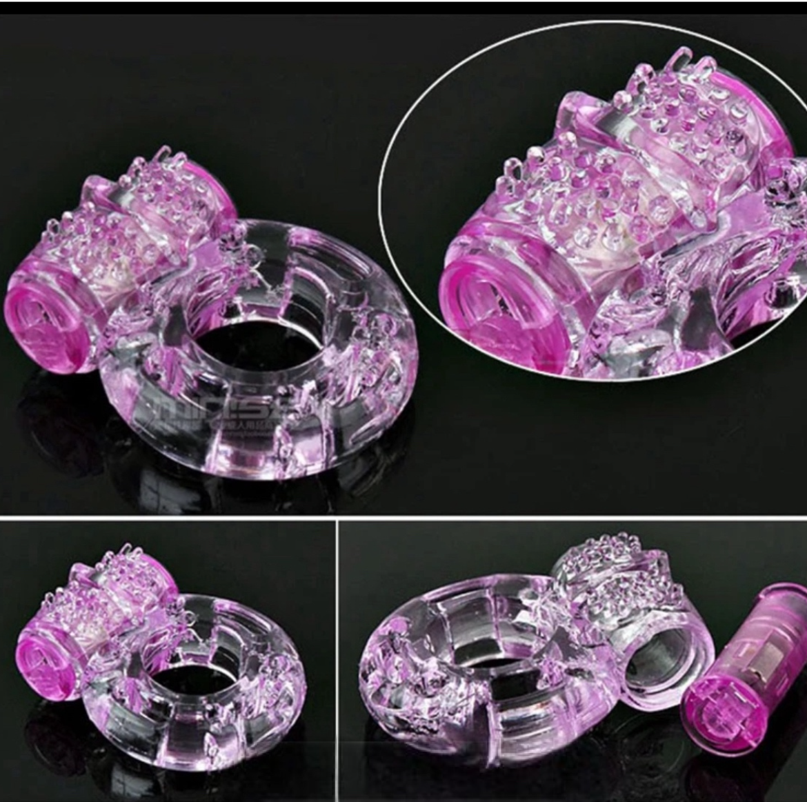 Pink Vibrating Cock Ring By 4PLAY69 INC