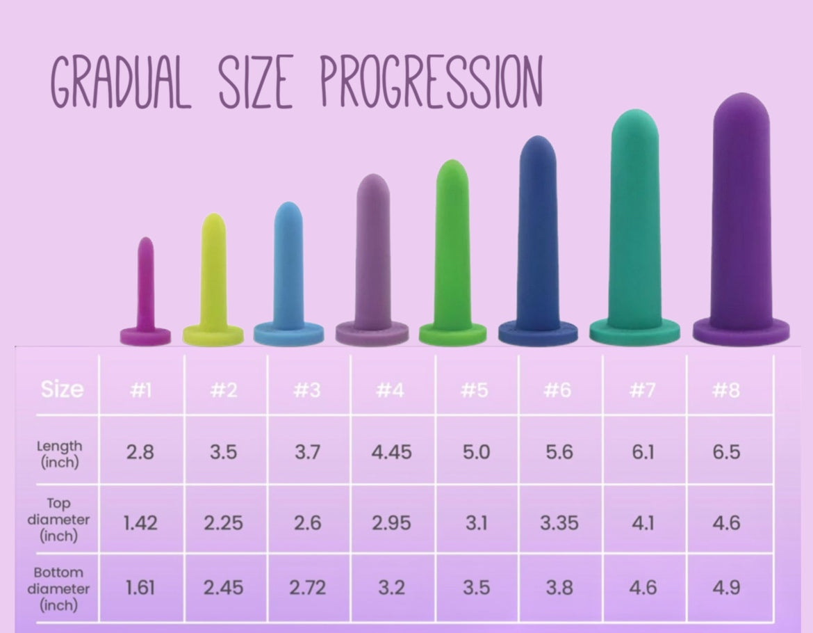 Intimacy Expanders Dilator 8 Piece Set By 4PLAY69 INC