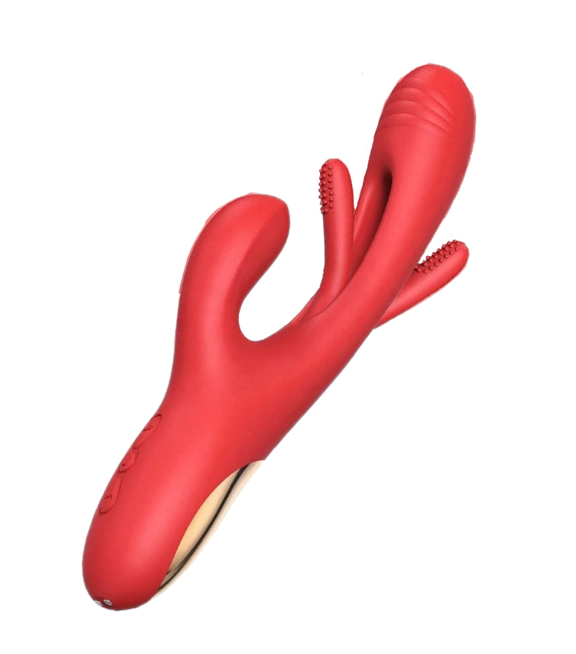 Red Orgasmic Triple Pleasure By 4PLAY69 INC