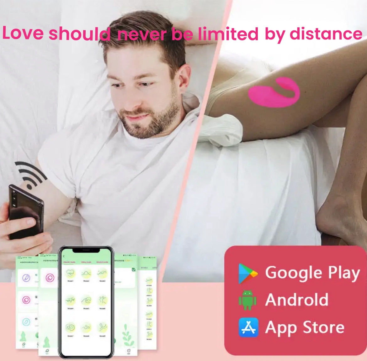 Pure Bliss App Control Wearable Vibrator By 4PLAY69 INC