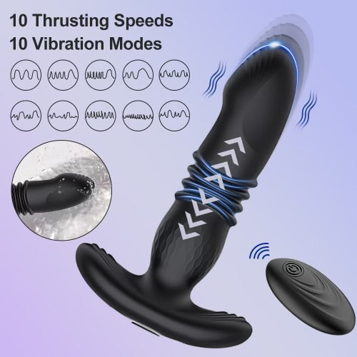 Thor Remote Control Thrusting Anal Plug By 4PLAY69 INC