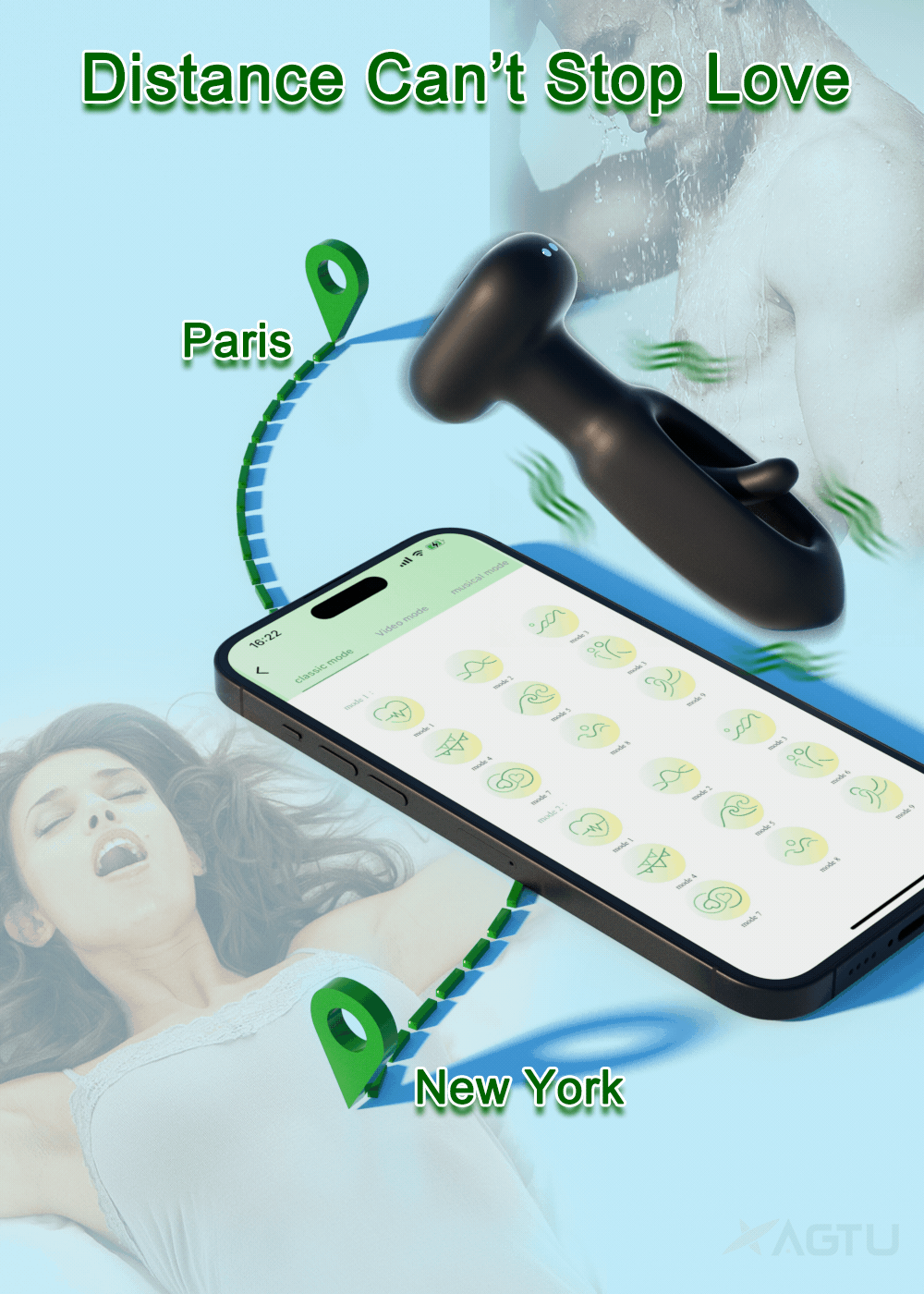 Sweet Cheeks APP Controlled Anal Plug By 4PLAY69 INC