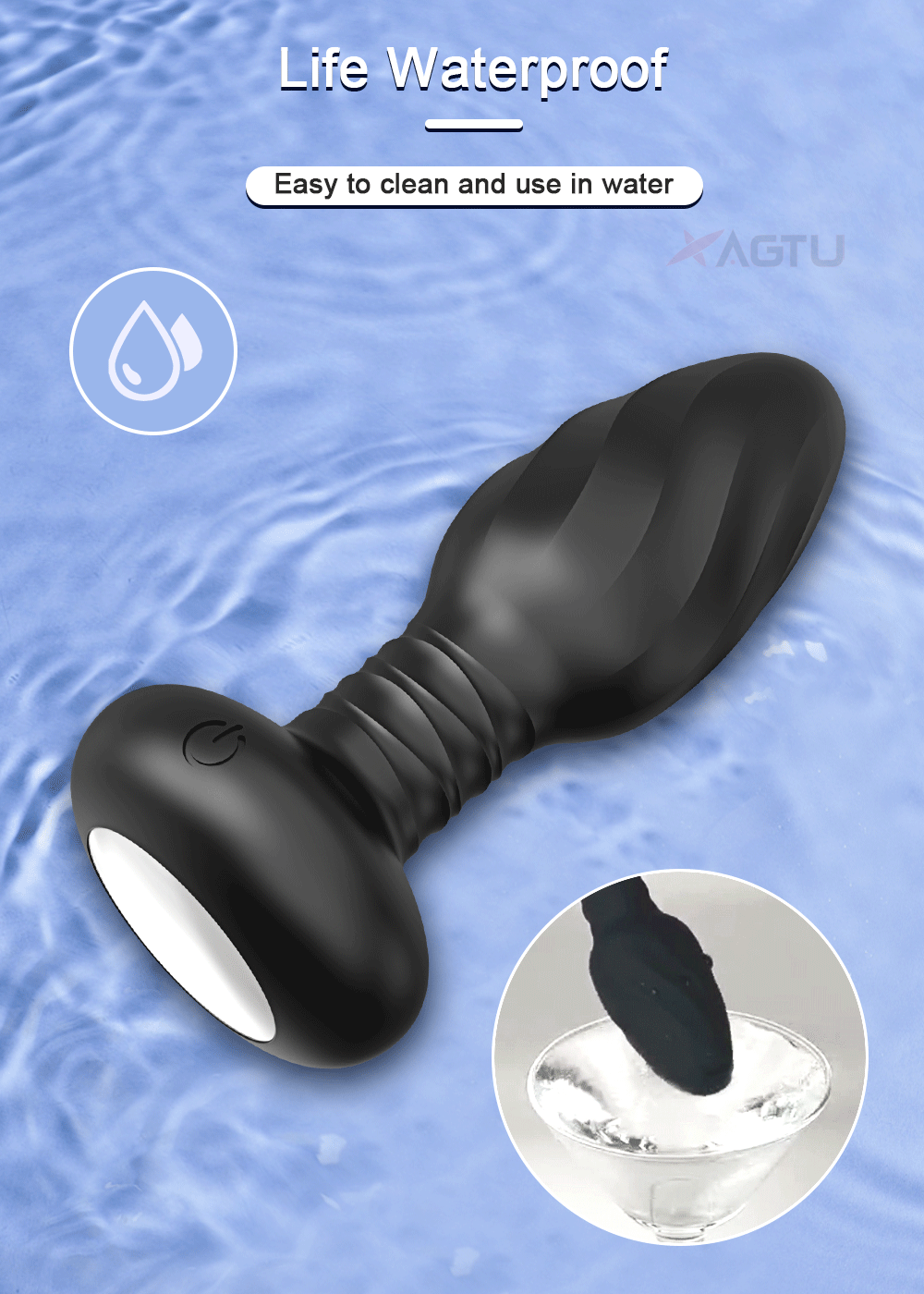 Luminous Symphony LED APP Controlled Anal Plug By 4PLAY69 INC