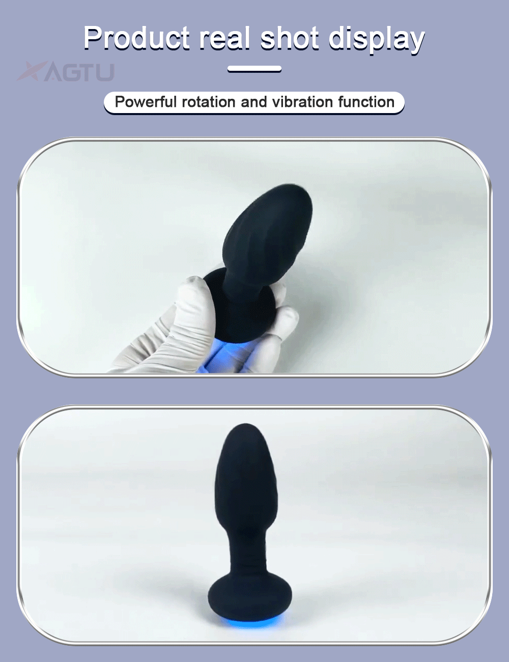 Luminous Symphony LED APP Controlled Anal Plug By 4PLAY69 INC