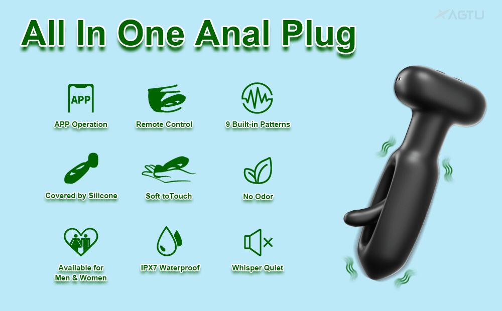 Sweet Cheeks APP Controlled Anal Plug By 4PLAY69 INC