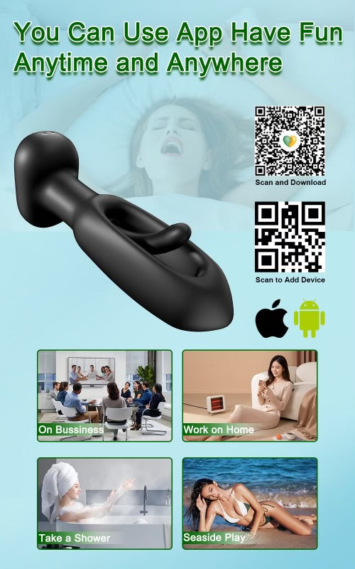 Sweet Cheeks APP Controlled Anal Plug By 4PLAY69 INC