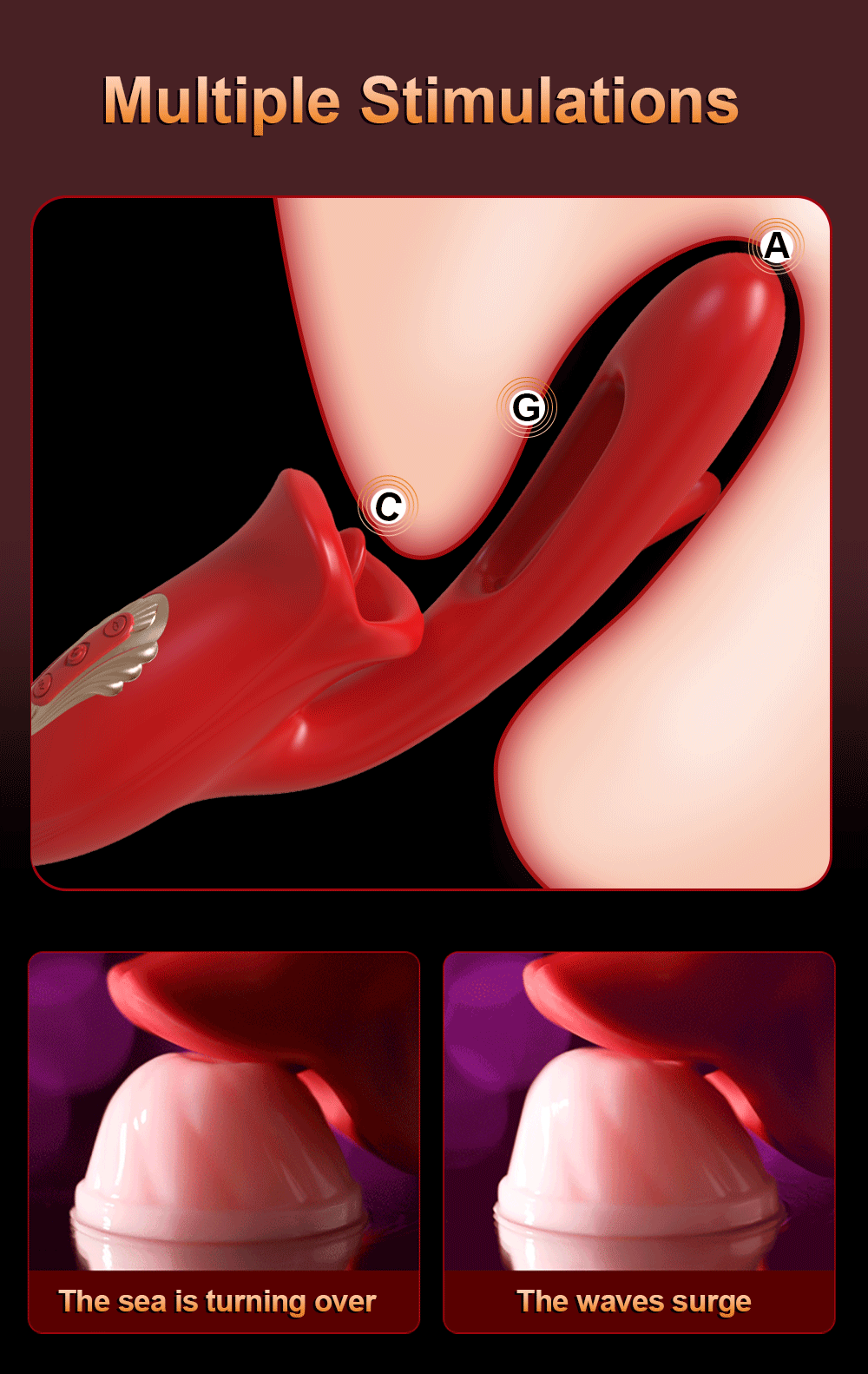 Lushes Lips Triple Pleasure By 4PLAY69 INC