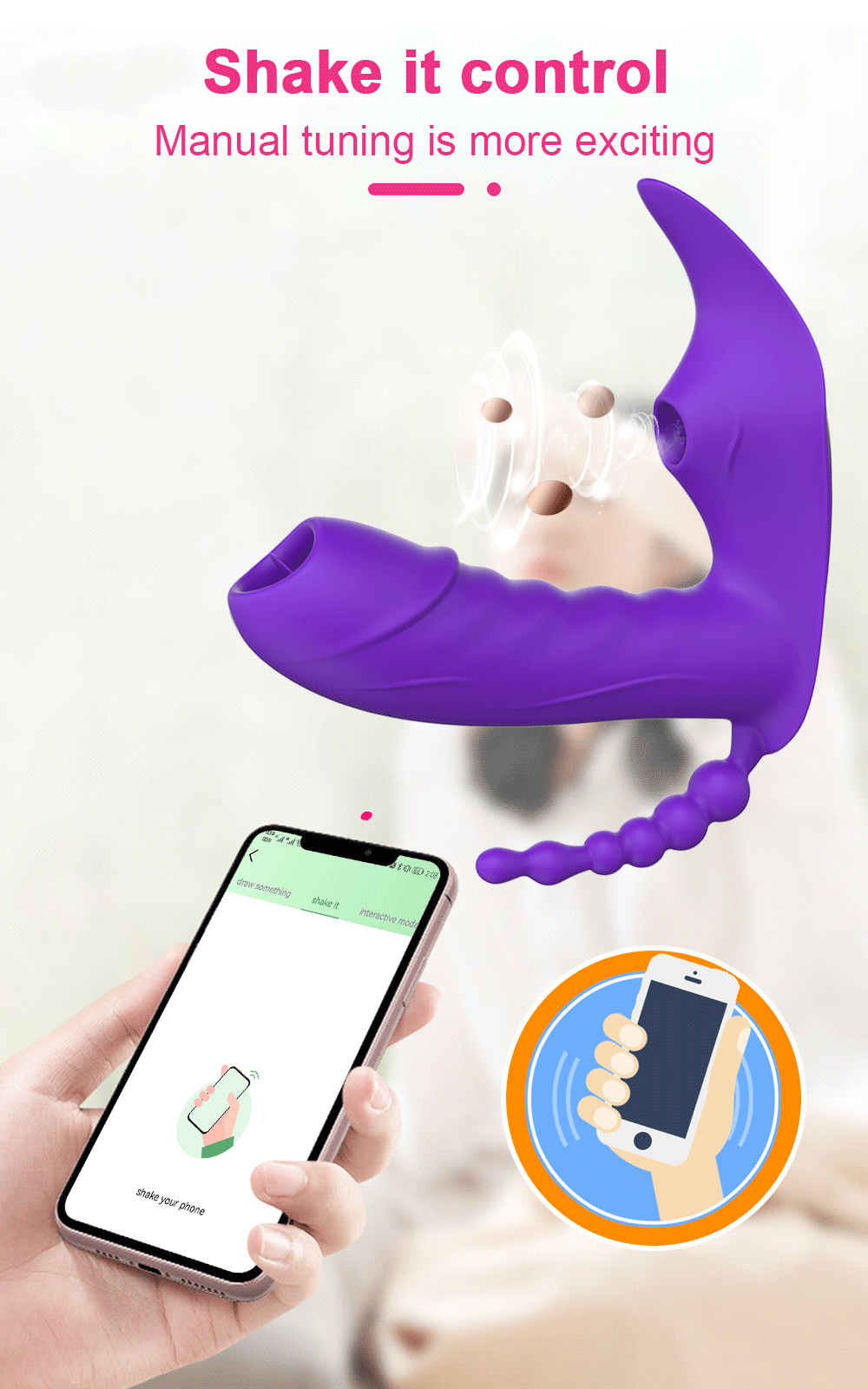 Dreamer Triple Pleasure App Control By 4PLAY69 INC
