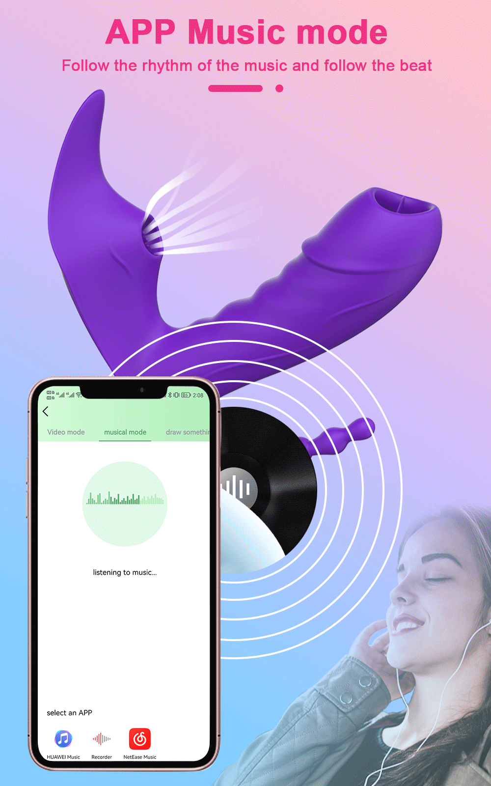 Dreamer Triple Pleasure App Control By 4PLAY69 INC