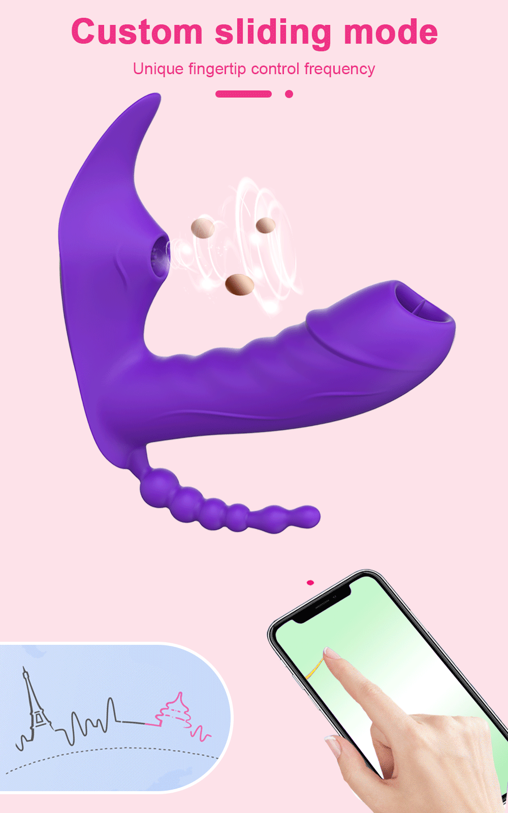 Dreamer Triple Pleasure App Control By 4PLAY69 INC