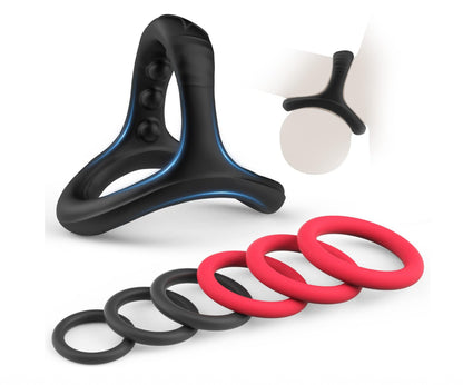Ring Master Cock Rings 7 Piece Set By 4PLAY69 INC