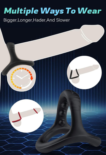 Ring Master Cock Rings 7 Piece Set By 4PLAY69 INC