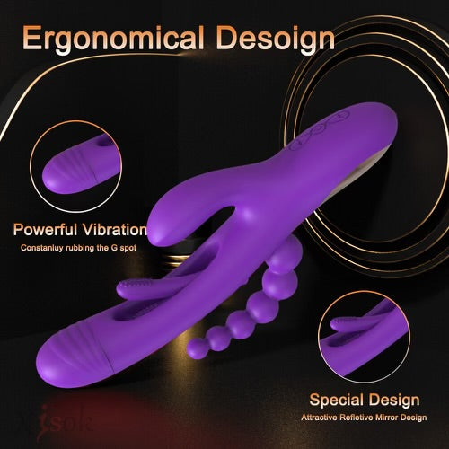 Purple Erotic Triple Pleasure  By 4PLAY69 INC