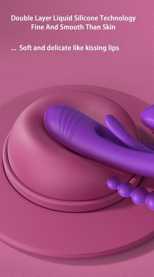 Purple Erotic Triple Pleasure  By 4PLAY69 INC