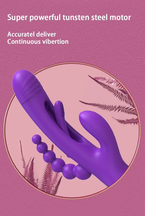 Purple Erotic Triple Pleasure  By 4PLAY69 INC