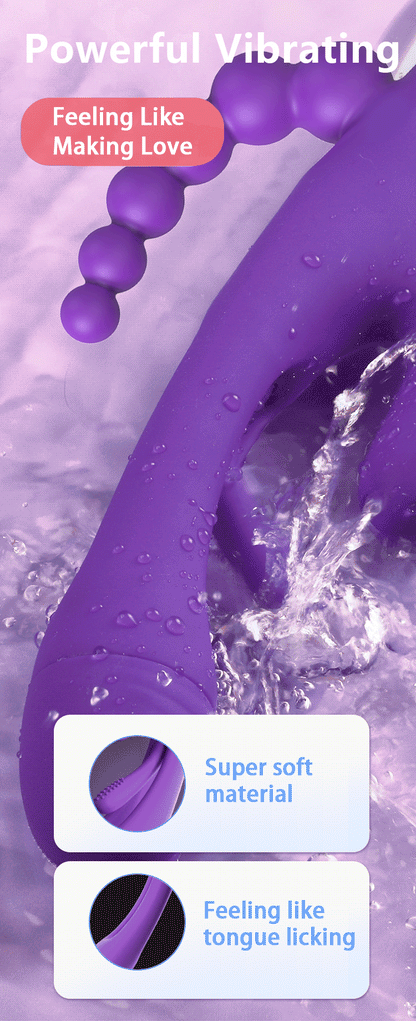 Purple Erotic Triple Pleasure  By 4PLAY69 INC